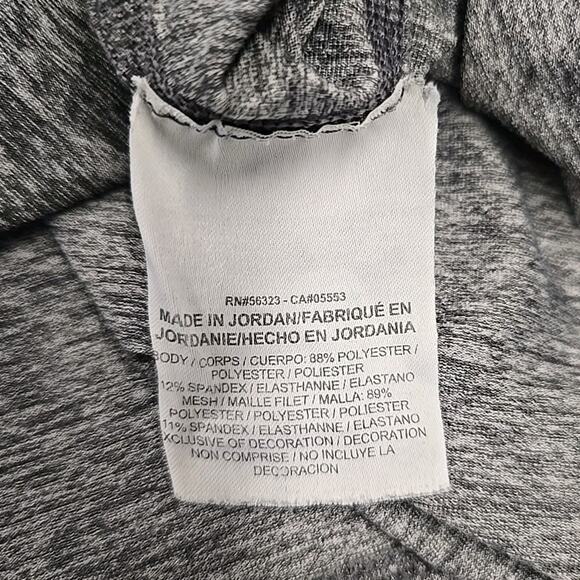 Nike Running Mens Dri-Fit 1/4 Zip Pullover Sz XL Gray Stretch Reflective - Picture 7 of 10